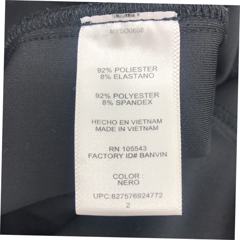 MILLY | Black Scuba Dress - Picture 7 of 7